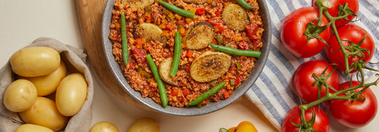MACROS and v2food launch new plant protein meals