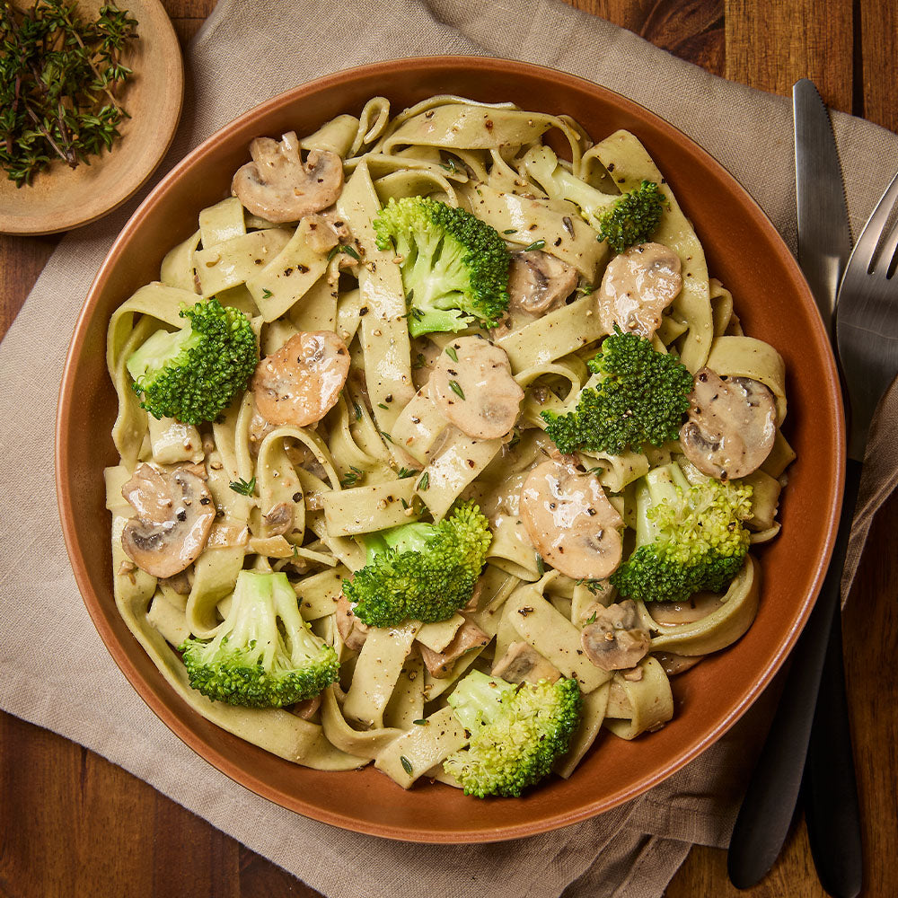 Creamy Truffle Fettuccine