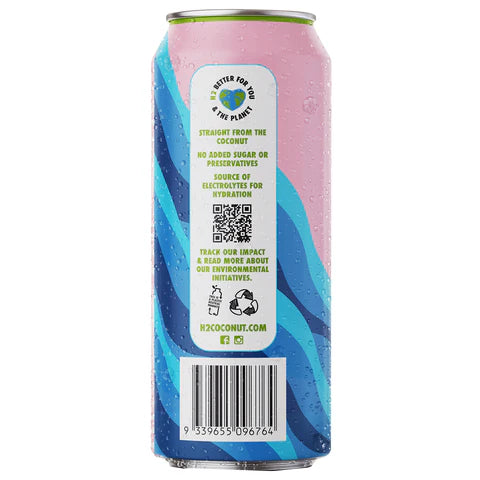H2coco Pure Coconut Water & Lychee 500ml