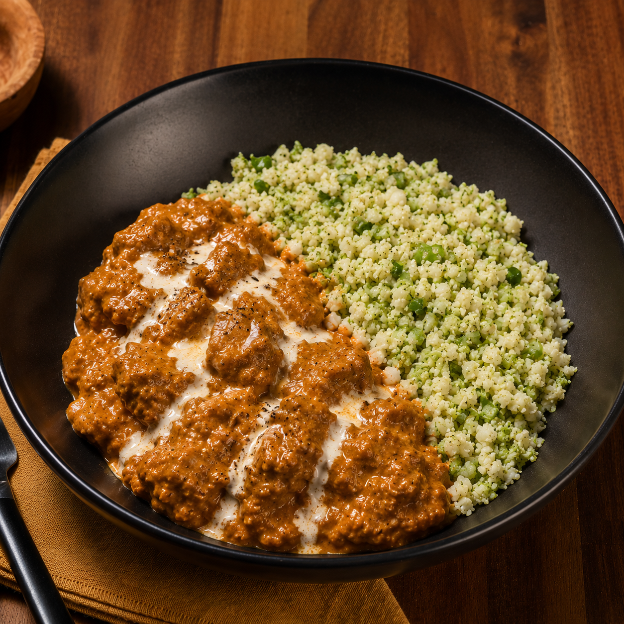 Butter Chicken with Cauli Rice