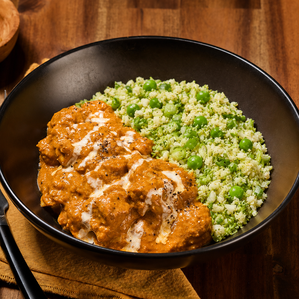 Butter Chicken with Cauli Rice