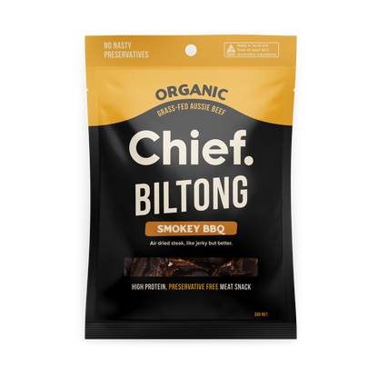 Chief Beef Biltong Smokey BBQ
