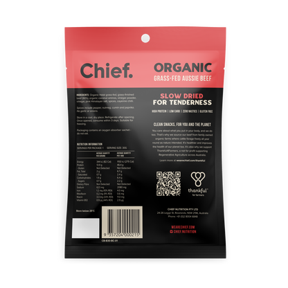 Chief Beef Biltong Cayenne Chilli