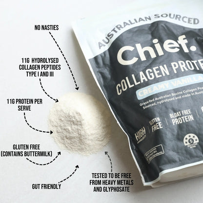 Creamy Vanilla - Australian Collagen Protein Powder