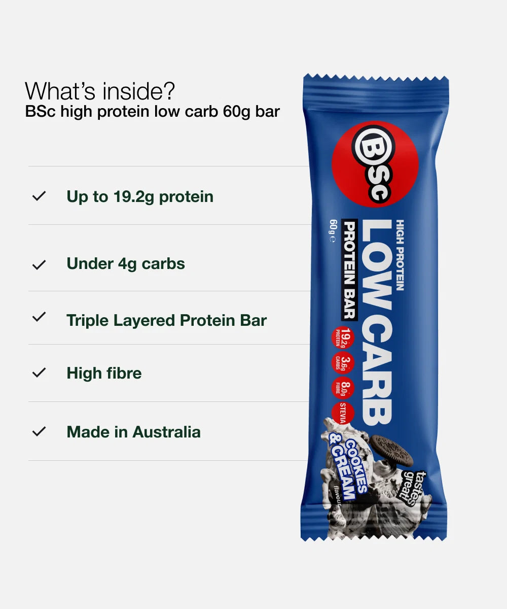 High protein low carb cookies and cream