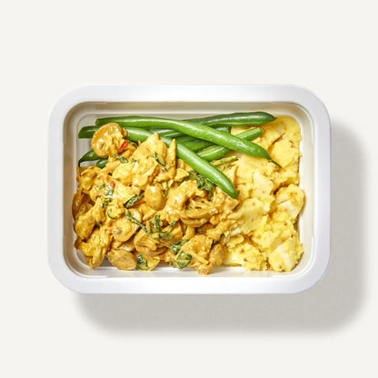 Shredded Chicken & Mushroom Korma