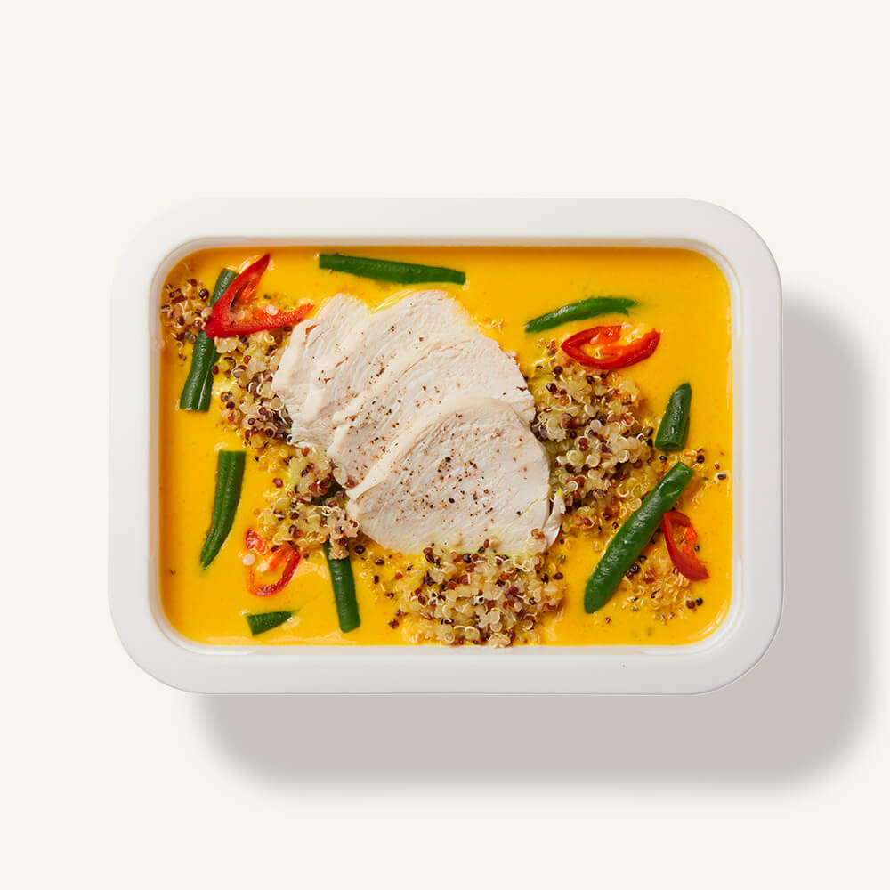 Thai Yellow Chicken Curry w Quinoa