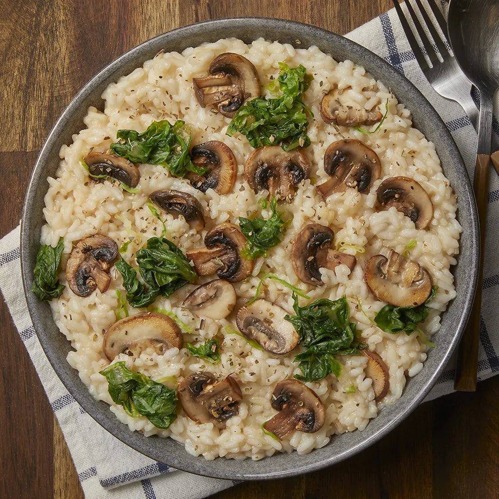 Leek & Mushroom Risotto