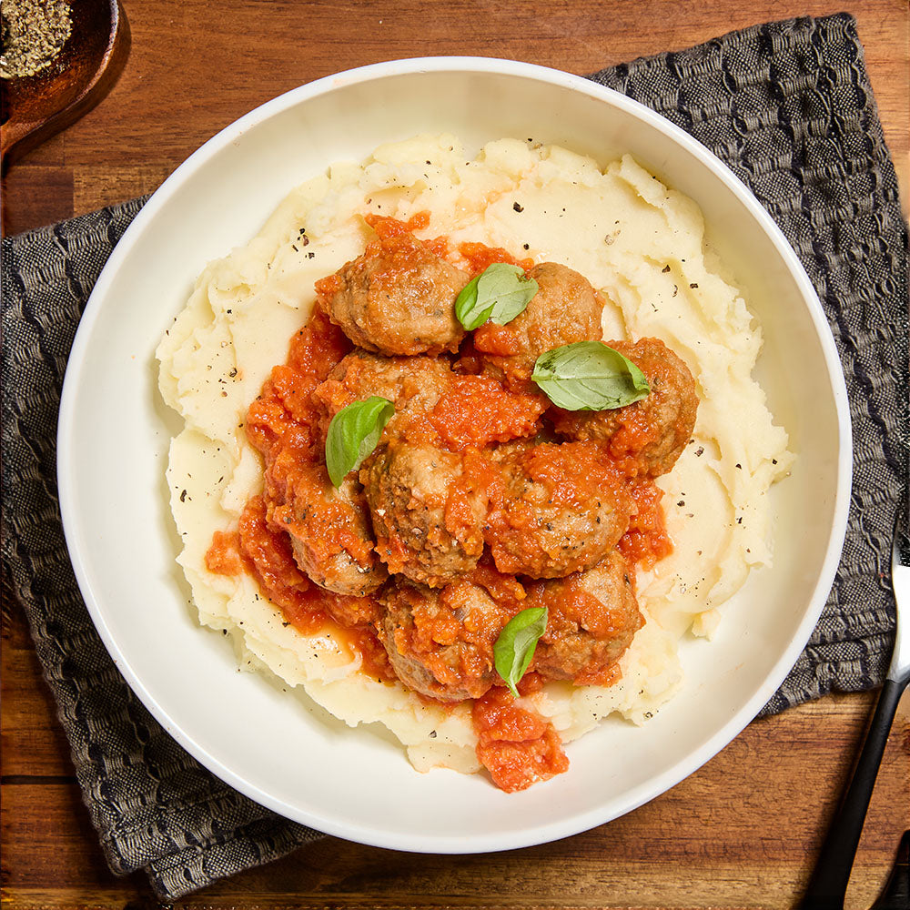 Meatballs & Mash