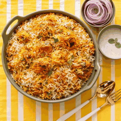Butter Chicken Biryani