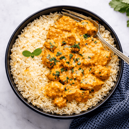 Chicken Tikka Masala with Saffron Rice