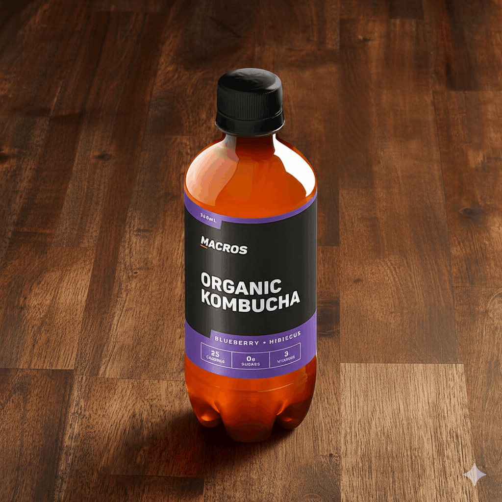 Blueberry Hibiscus Kombucha