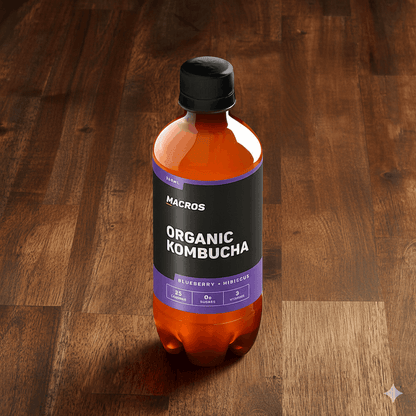 Blueberry Hibiscus Kombucha