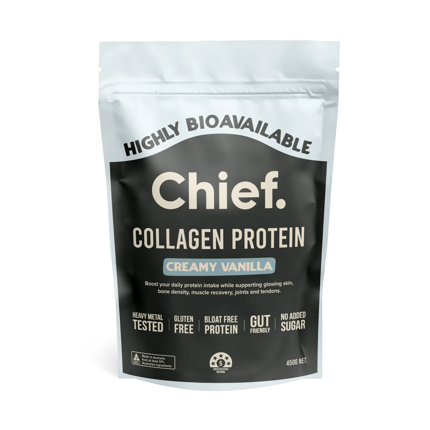 Creamy Vanilla - Australian Collagen Protein Powder