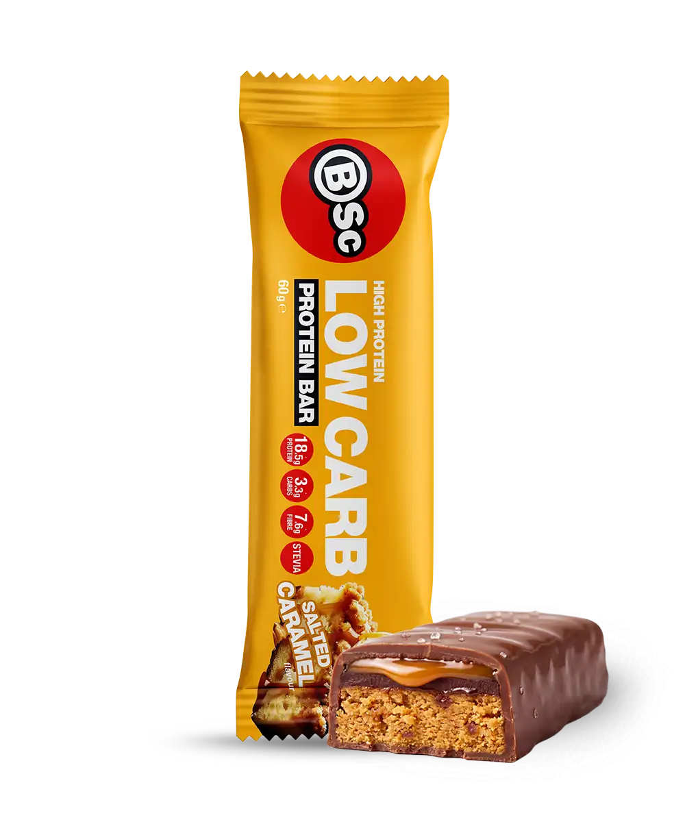 High protein low carb salted caramel