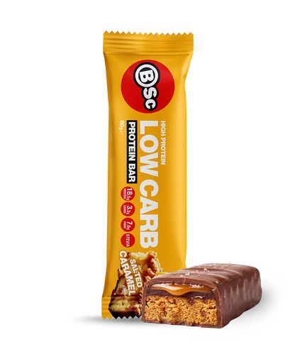High protein low carb salted caramel