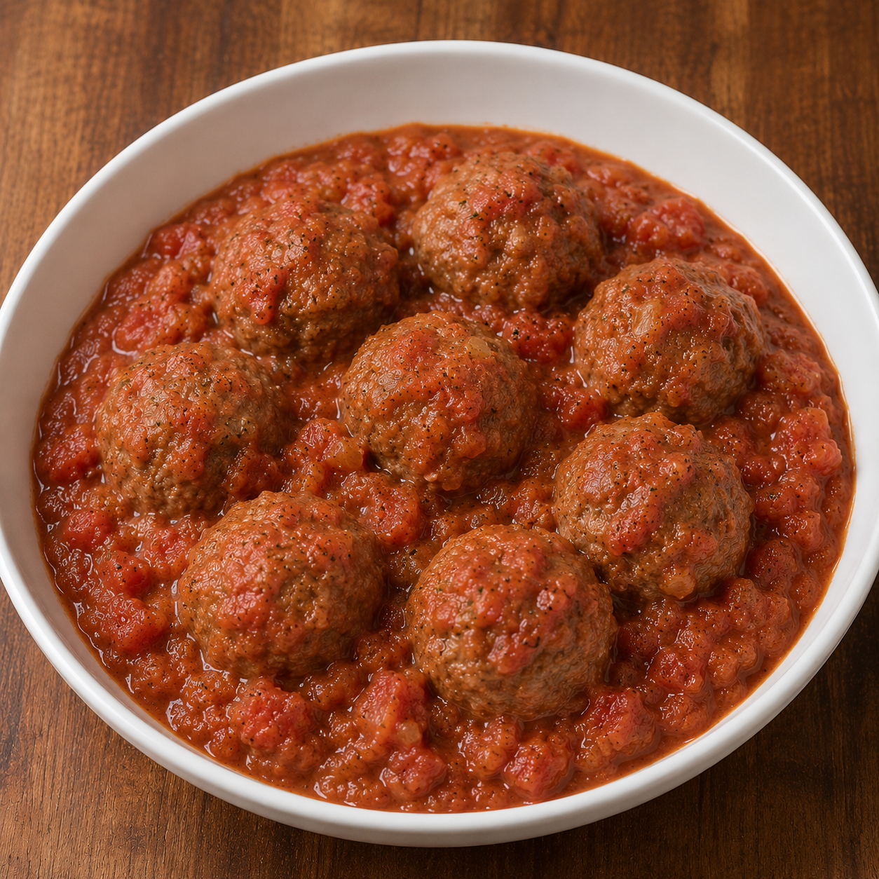 Italian Meatballs with Napoletana Sauce Family